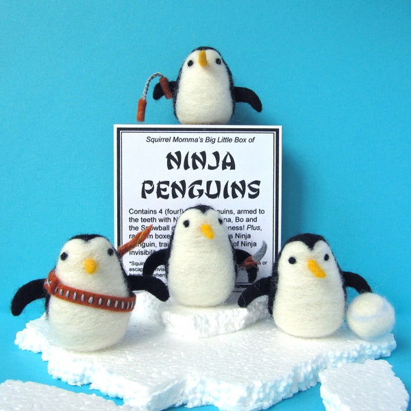 Tiny Ninja Penguin Army