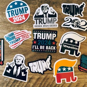 Trump 15 Sticker Pack - Waterproof