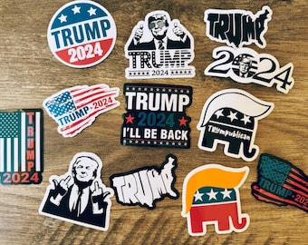 Trump 15 Sticker Pack - Waterproof