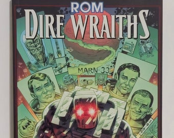 ROM Dire Wraiths Exclusive Trade Taschenbuch signiert und bezeichnet vom Künstler Guy Dorian Sr