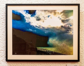 Crashing Waves- Netanya Beach. LIMITED COLLECTION. Signed Print.