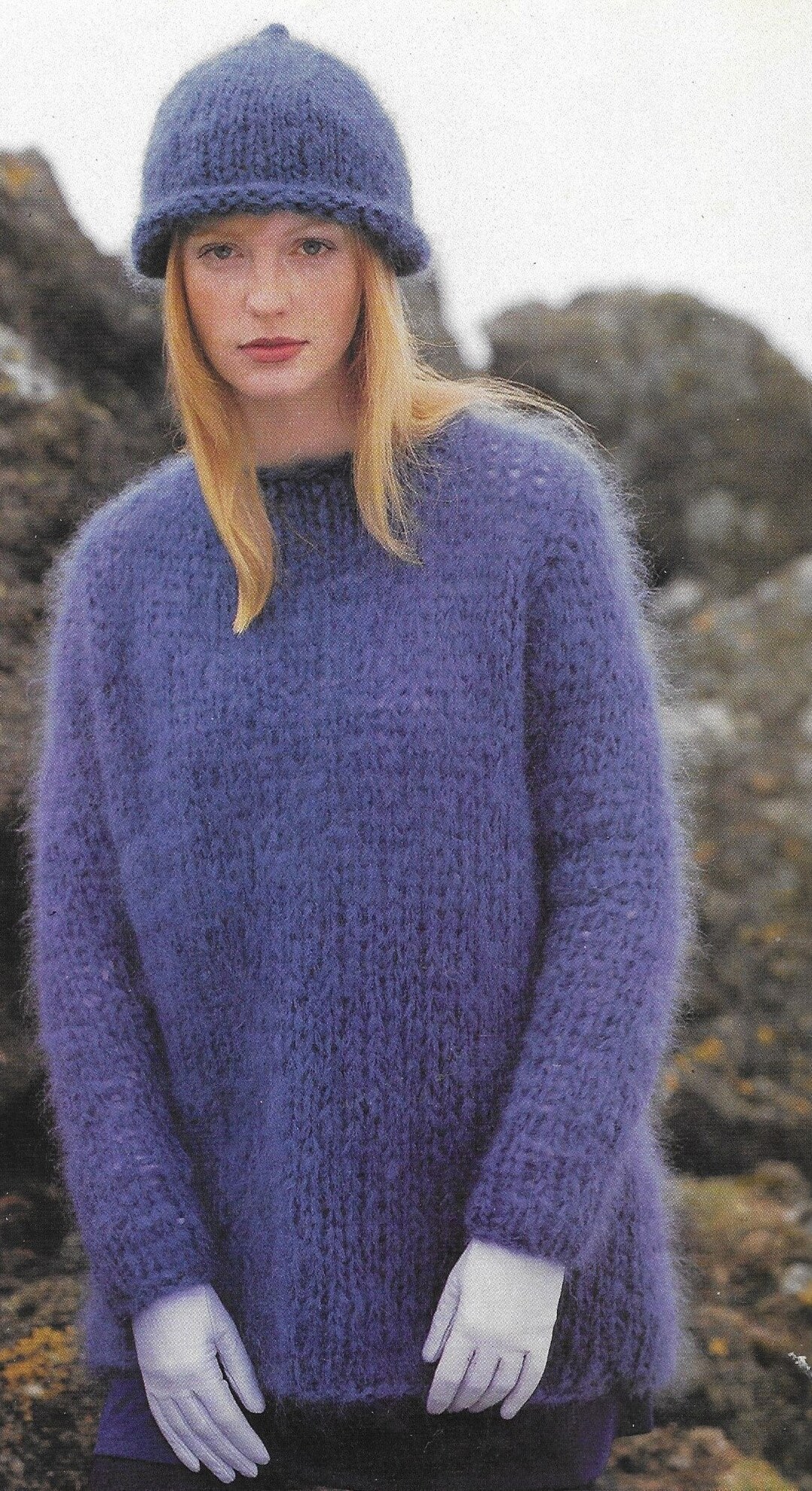 Mohair Knitting Pattern - PDF Pattern Download for Easy Mohair Knitting Pattern - PDF Pattern Download for Easy