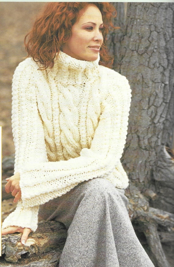 Col Roulé ModÃ¨le Pull Femme Tricot Aiguille 10 Modèle De Tricot