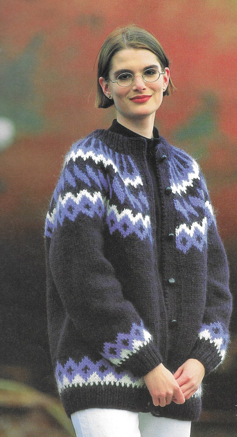 LOPI Knitting Pattern PDF Pattern Download for Button | Etsy UK