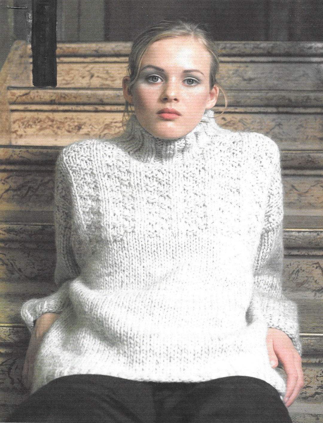 Knitting Pattern PDF Pattern Download for Easy Quick Pullover Unisex ...