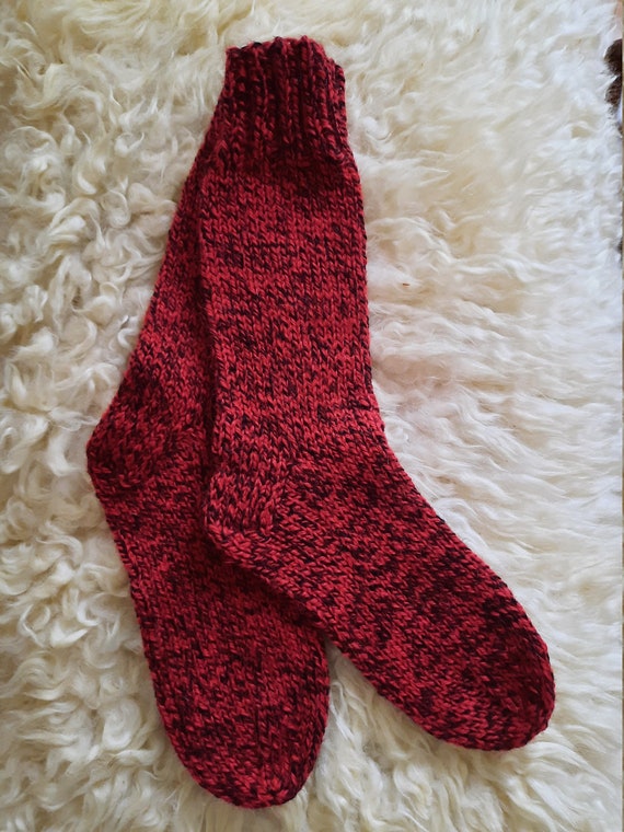 How to 2024 knit boot socks