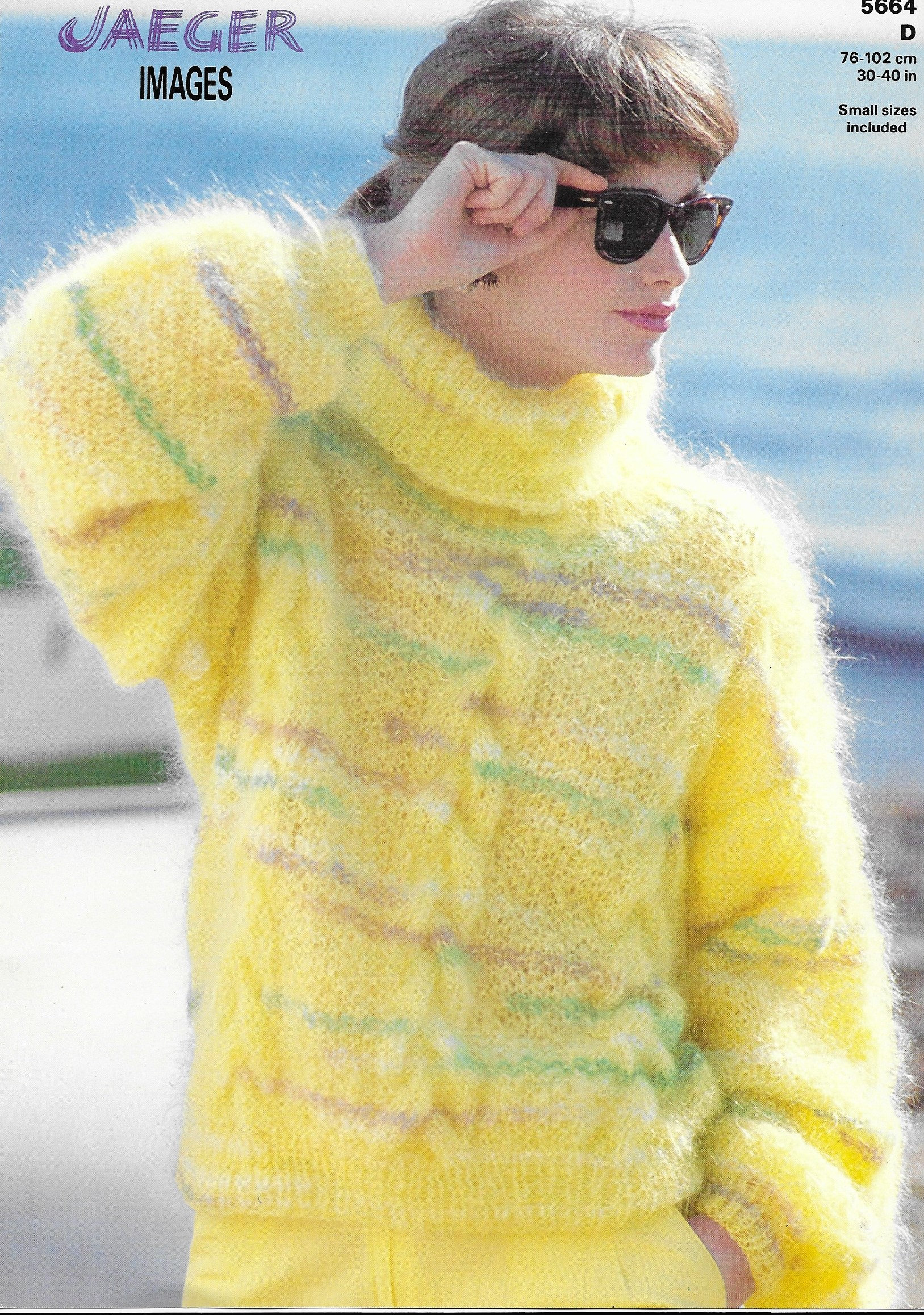 Mohair Sweater Knitting Pattern - PDF Pattern Download for Turtleneck ...