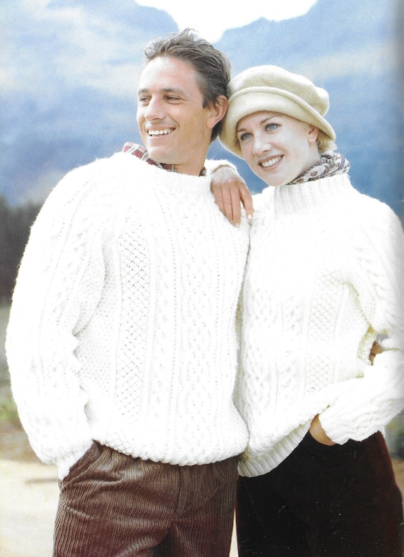 Knitting Pattern PDF Pattern Download Worsted Weight Aran Yarn