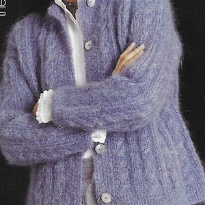 Vintage Mohair Cardigan - Etsy Vintage Mohair Cardigan - Etsy