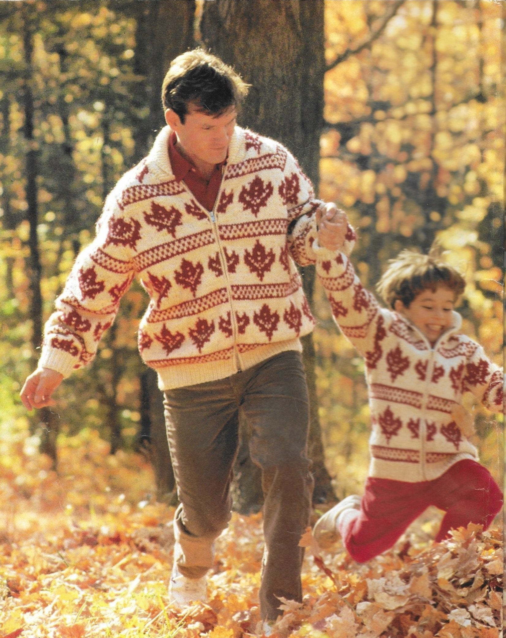 Chunky Knitting Pattern - PDF Pattern Download for - FAMILY Jackets ...
