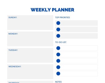 Weekly Planner Bundle