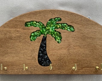 Palm tree Key Holder- Great as a Necklace Holder