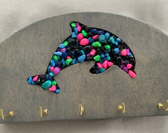 Dolphin Key holder or Necklace Holder