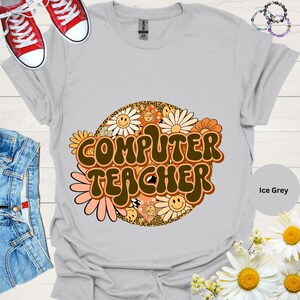 Computer Teacher Shirt Teacher Appreciation Gifts Back To School Computer Teacher Gift Ideas Technology Teacher Shirt Tech Technology Gifts