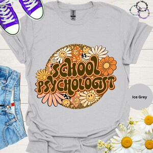 School Psychologist Teacher shirt Appreciation Gift