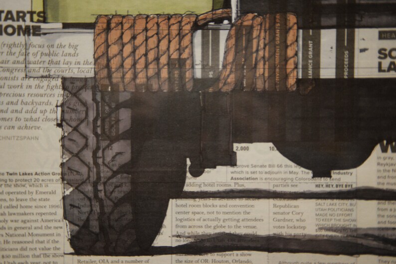 Land Rover Series IIA Print - Etsy