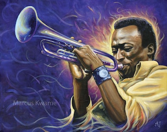 Miles Music 13x16 Print