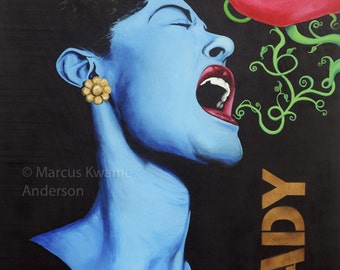 Lady Day 13x19 Archival Print