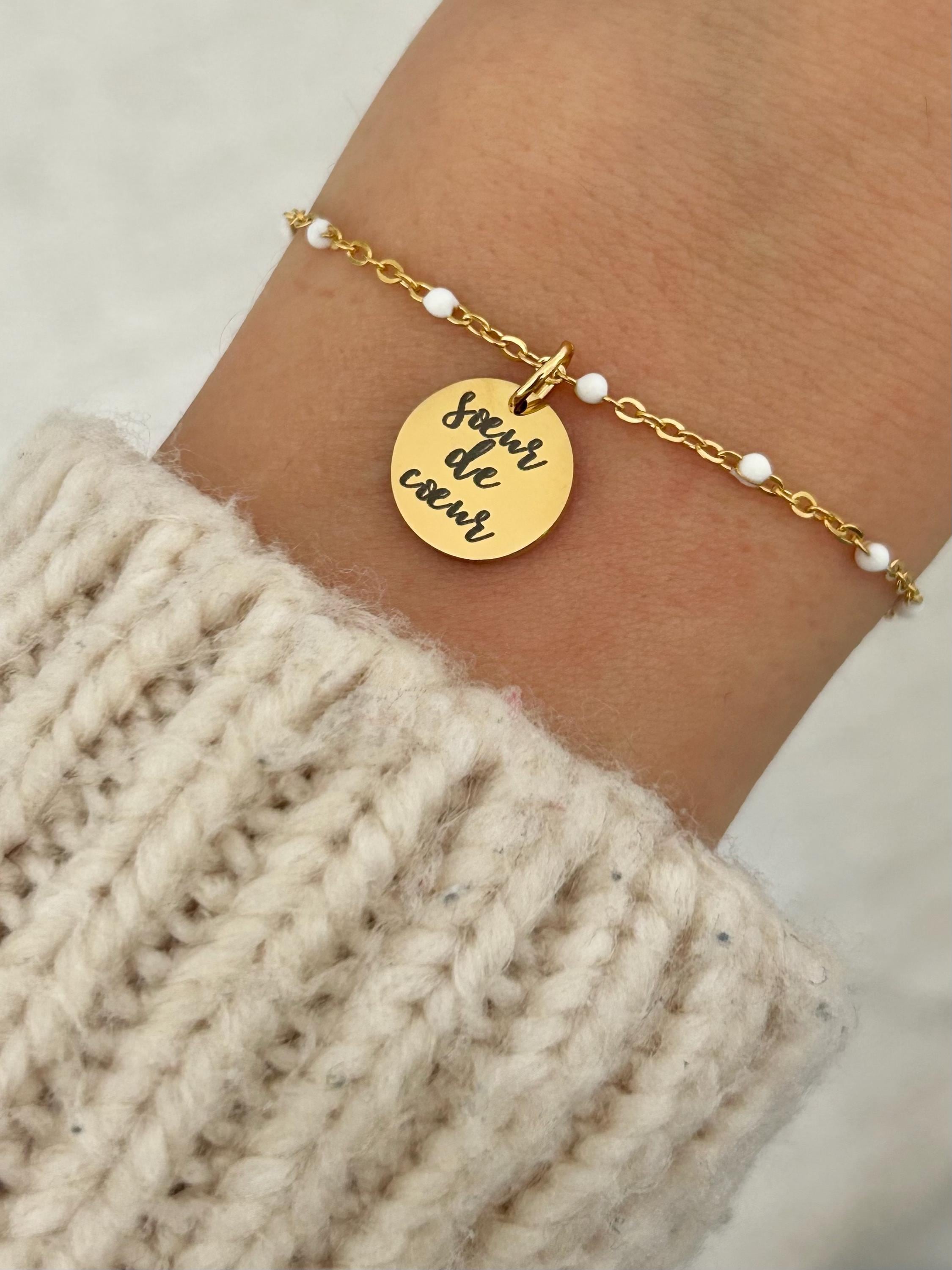 Bracelet Argent Pour Femme Avec Pendentif Cœur - Neuf Avec étiquettes - Bijou Romantique Et élégant