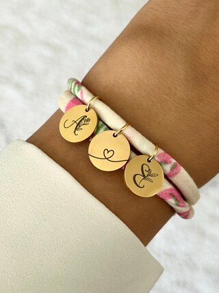 Bracciale Donna Serpente Con Ciondolo Cuore Inciso – Regalo Di Coppia In Acciaio Per Fidanzata E Moglie