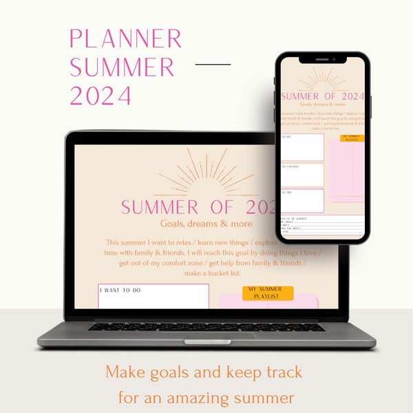 Summer planner 2024