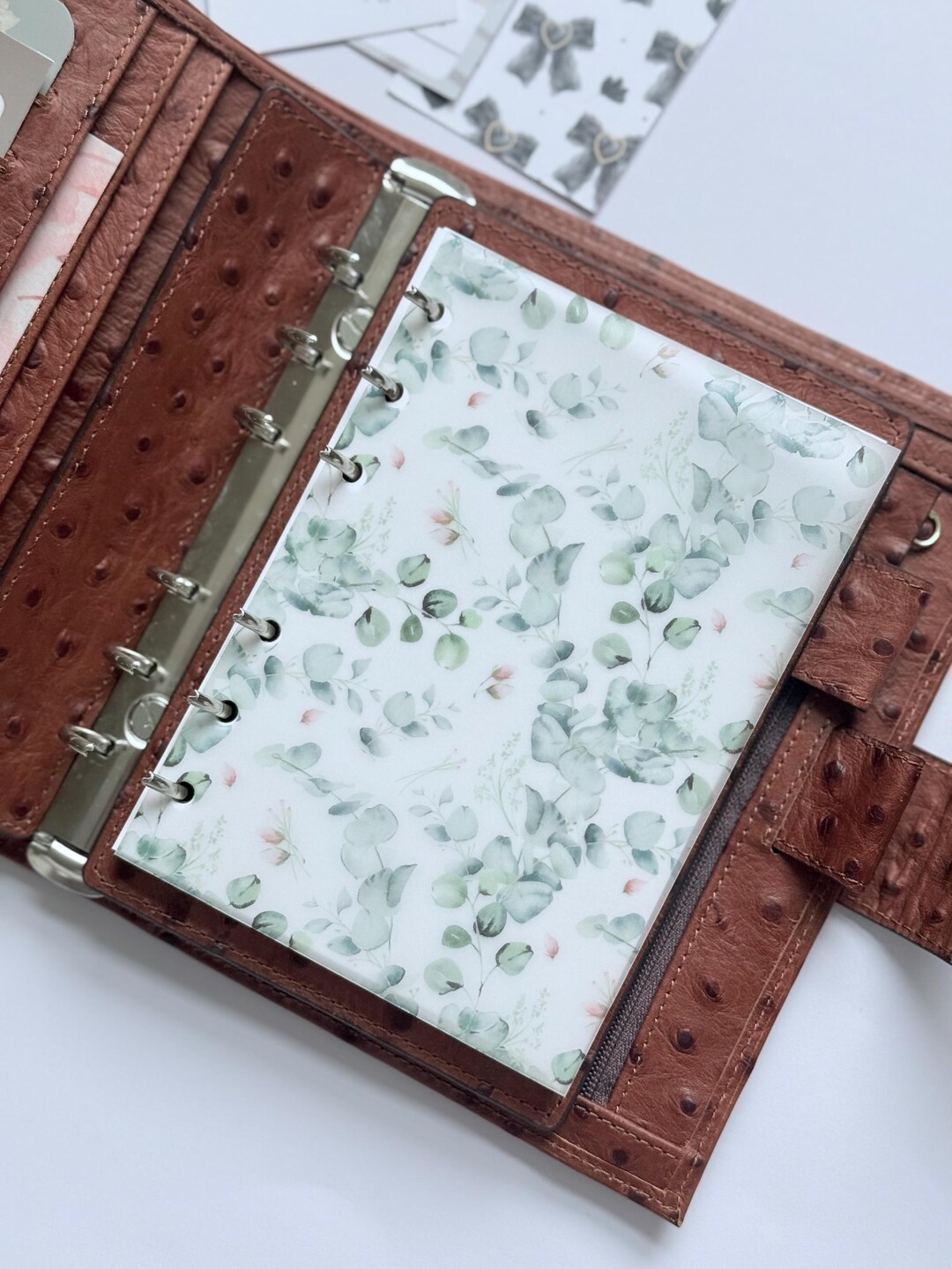 Eucalyptus Floral | Vellum | Dashboard for Planner | Journal | Disc ...