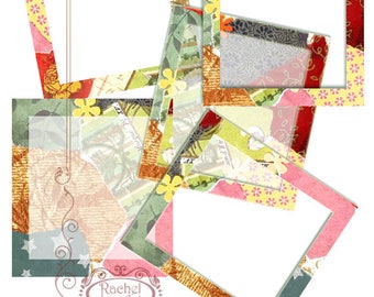 Cartes-mémo imprimables pastel, carnet de notes et notes d'agenda (téléchargement numérique)