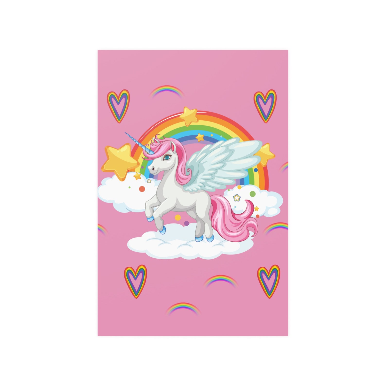 Unicorn Artwork for Kids Bedroom Gifts for Daughter Birthday Gifts for