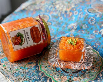 Carrot Jam, Homemade Carrot Jam,Traditional and Gourmet Flavour Carrot Jam 11oz