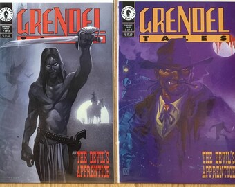 Grendel Tales The Devil’s Apprentice #1 #2 #3 Mini Series Dark Horse Comics 1997 High Grade Full Run Matt Wagner Cover / Lieberman Art