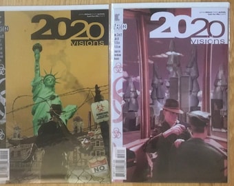 20/20 Visions Comic #1 #2 #3 DC Vertigo Comics 1997 Bagged and Boarded Run High Grade 2020 20 20 Visions Delano / Quitely Art