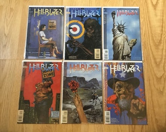 Hellblazer John Constantine #70 #71 #72 #73 #74 #75 DC Comics 1993 1994 High Grade Lot Steve Dillon / Garth Ennis Art Preacher