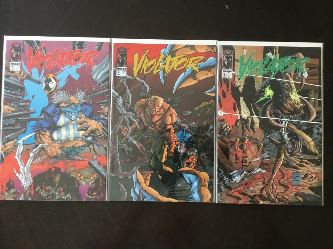 Violator 1 2 3 Image Comics 1994 Spawn Mini-series Full Run Complete ...