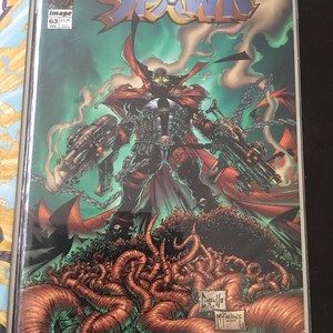 Spawn 61 62 63 Image Comics 1997 Lote de 3 Todd McFarlane / Capullo Alto Grado imagen 7