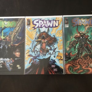 Spawn 61 62 63 Image Comics 1997 Lote de 3 Todd McFarlane / Capullo Alto Grado imagen 1