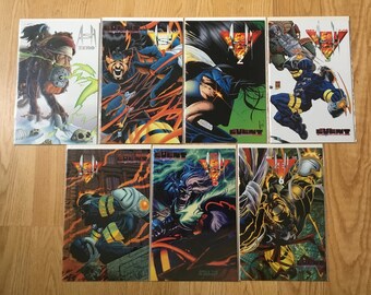 Ash #0 #1 #2 #3 #4 #5 #6 Event Comics 1996 1997 Fireman Firefighter High Grade Full Run Palmiotti / Quesada Art