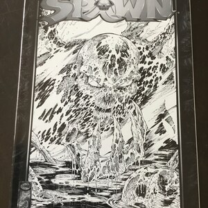 Curse of the Spawn #1 Black & White Variant Image Comics 1996 McFarlane High Grade