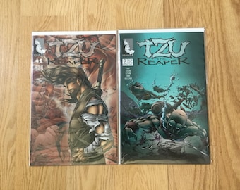 Tzu The Reaper #1 and #2 Murim Comics High Grade Jae Hak Lee C.S. Chun Gary Cohn B.K. Kim Art Alternative Indie Comics