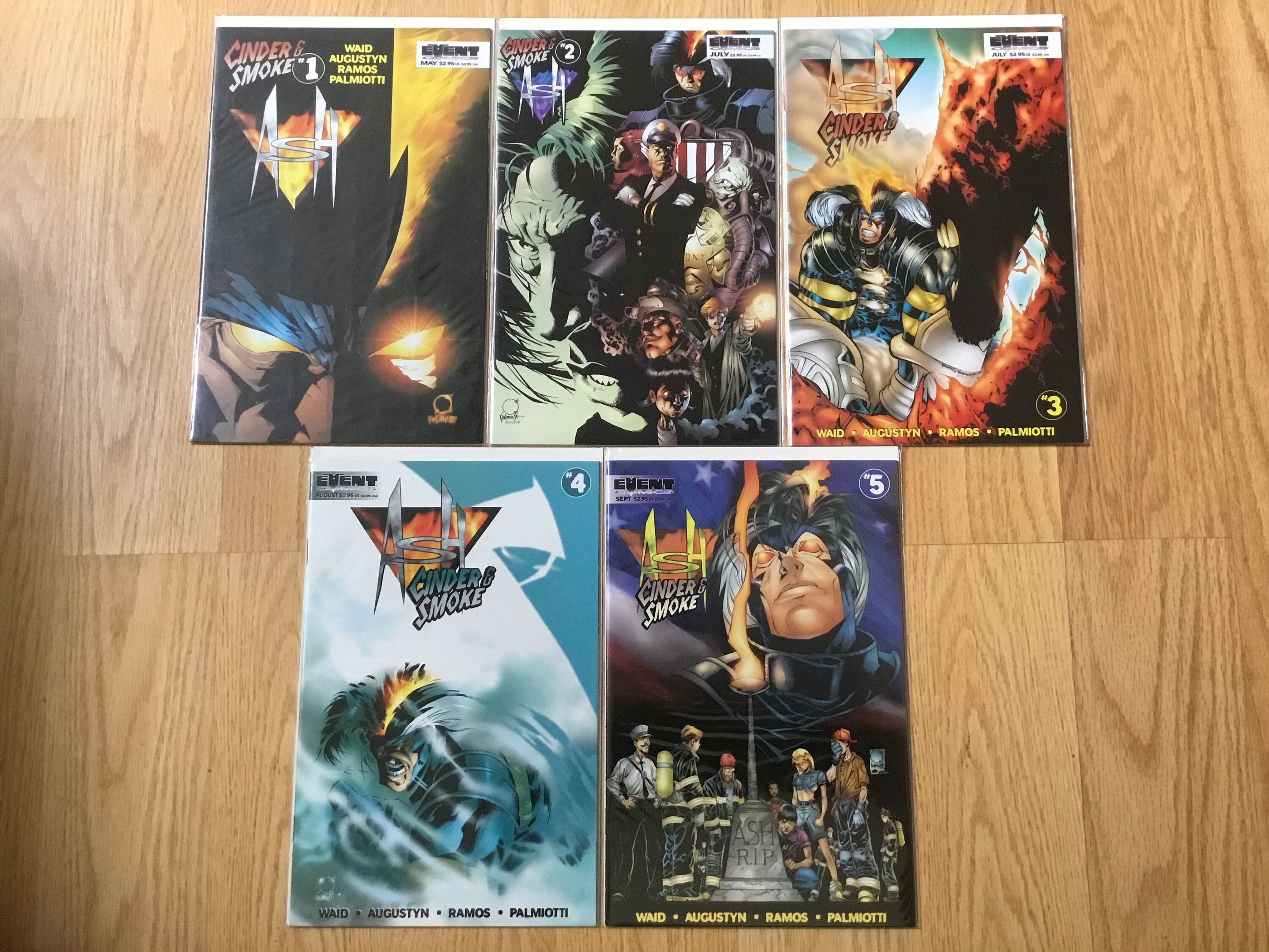 Cinder & Smoke 2 & 3 1997 comicsセット Cinder & Smoke 2 & 3 1997 comicsセット