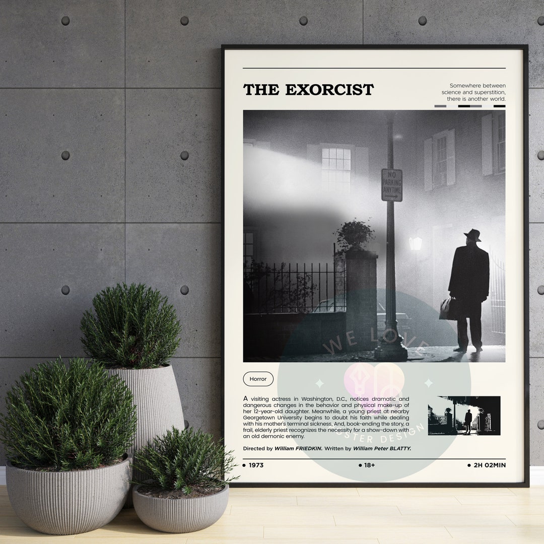 The Exorcist, 1973 De Dmitry Belov En Poster, Tableau Sur Toile Et Plus