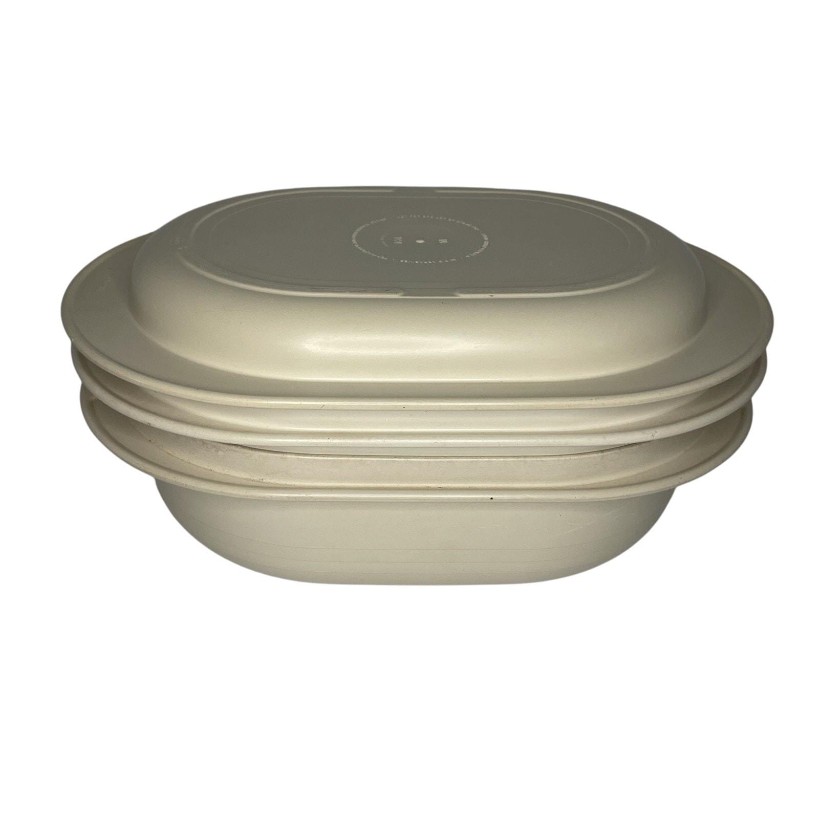 NEW VINTAGE TUPPERWARE Ultra 21 Ovenware 1 & 2 Cup Casserole
