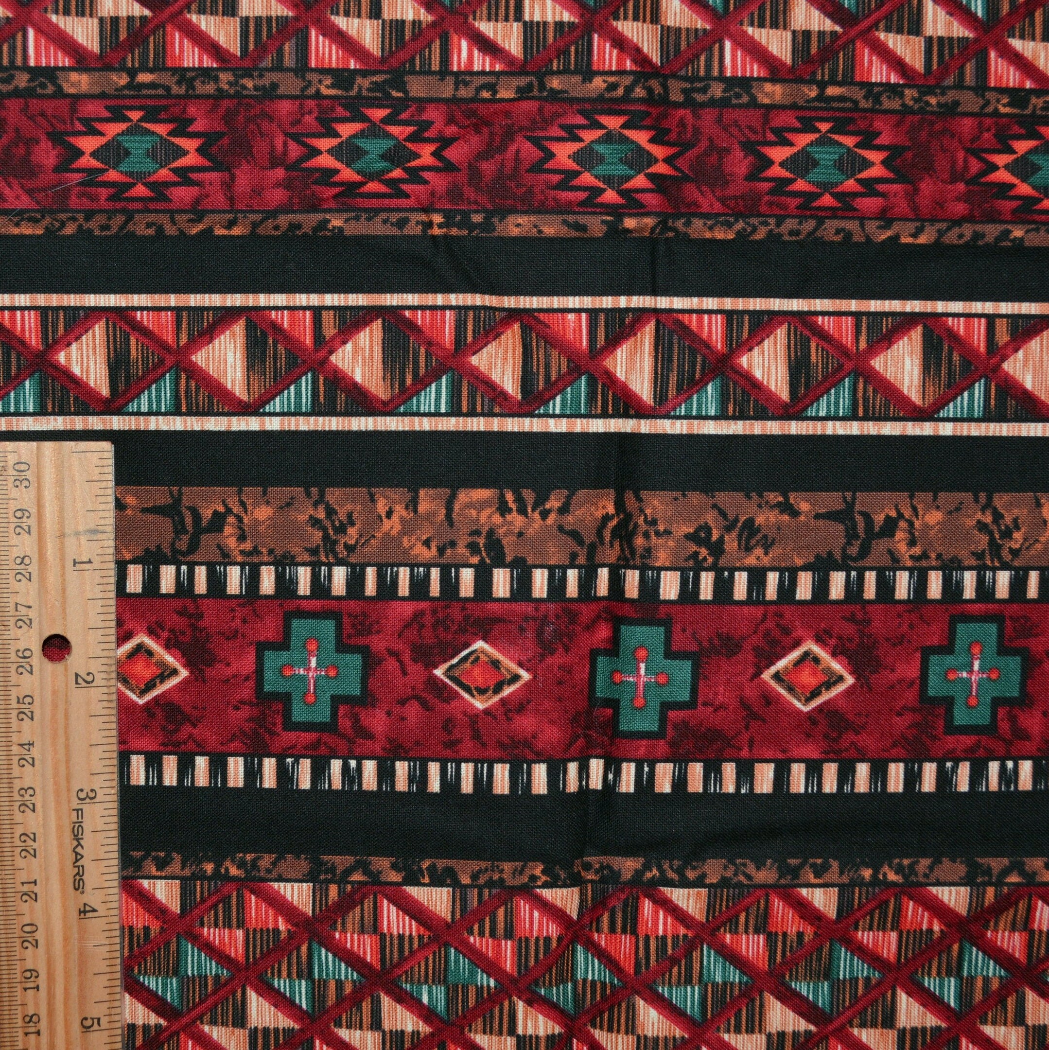 Aztec stripe fabric Southwestern, Michael Miller