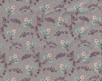 Colonial floral reproduction fabric, Margo Krager Windham