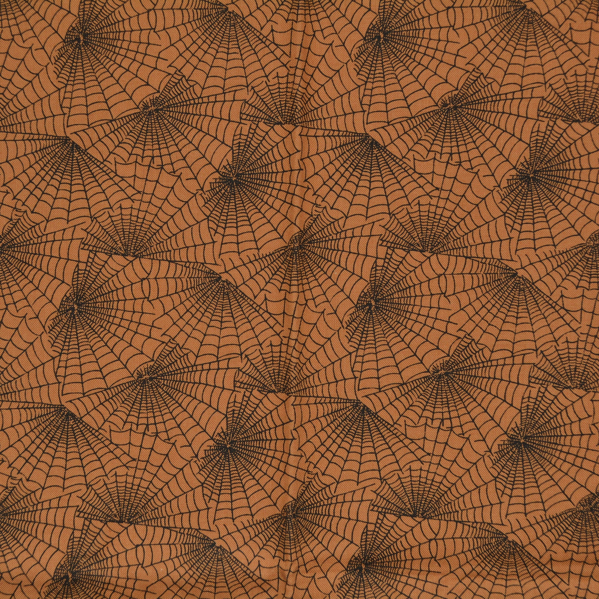 Spider web fabric Halloween fabric by RJR Fabrics