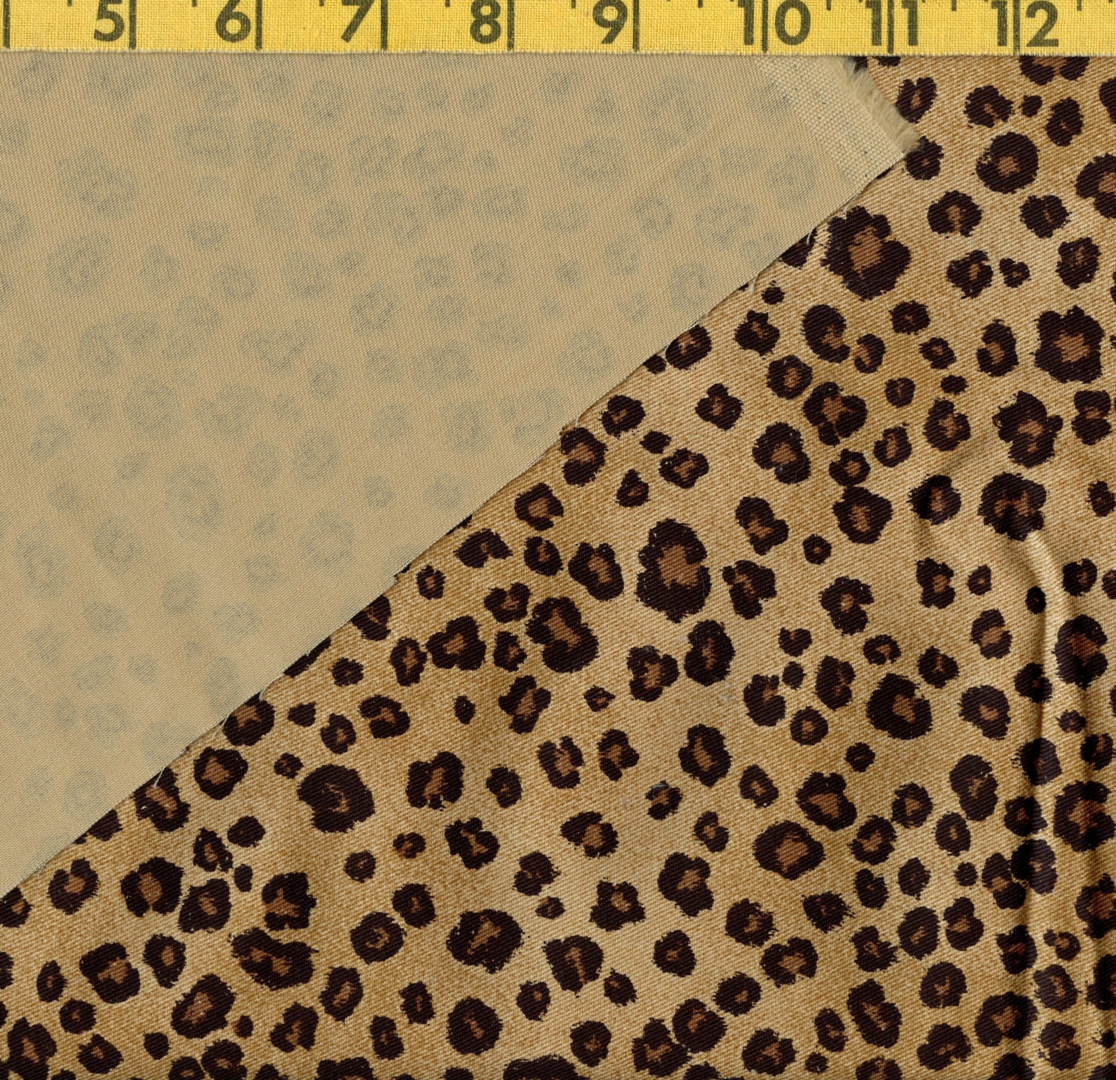 Leopard print fabric moda spotted leopard Zanzibar Sentimental Studios