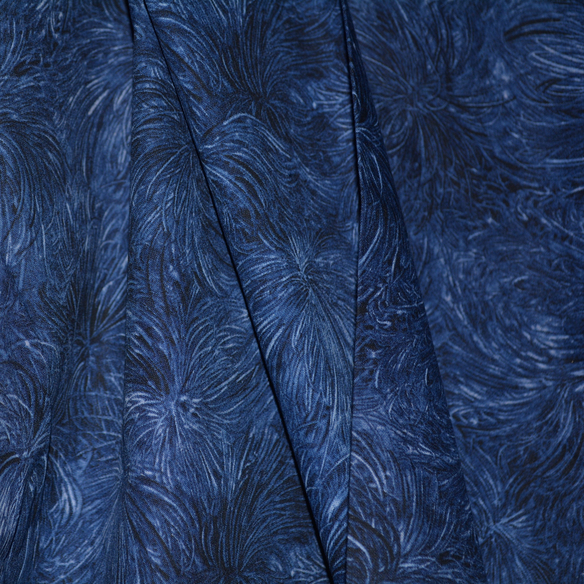 Blue pattern fabric, Seattle Bay Kona Bay fabrics