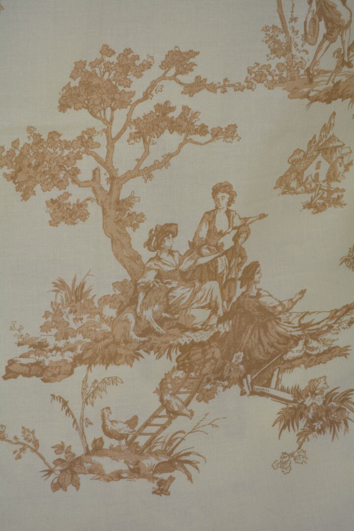 Fabrics BTY Michael Miller toile fabric by the yard country French