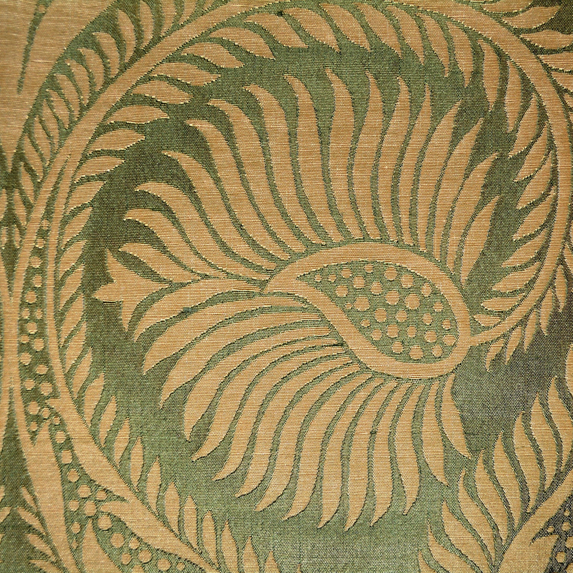 Silk DAMASK upholstery fabric by the yard ogee pattern Etsy