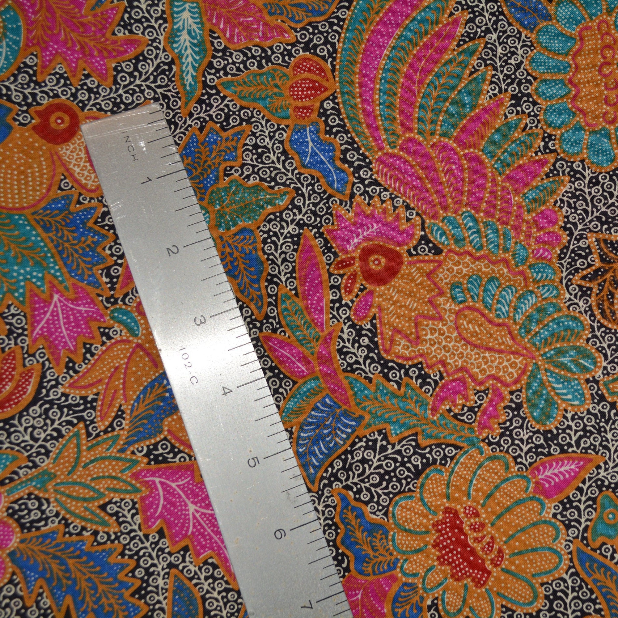 Vintage cranston fabric Indonesian batik print  fabric 