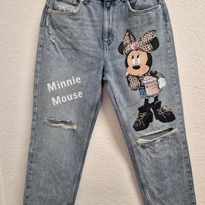 Disney Minnie Jeans Mickey Mouse Zara Minnie Mouse Disney Jeans